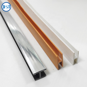 Fábrica de extrusión Canal de <span class=keywords><strong>PVC</strong></span> en forma de H <span class=keywords><strong>Perfil</strong></span> de esquina de extrusión de panel de plástico - Product Image 3