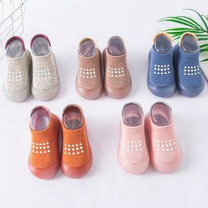 Infant Floor Socks Anti Slip <b>Soft</b> Sole Breathable Wear Resistant Pre Walking <b>Shoes</b> Toddler Baby Sock <b>Shoes</b> - Product Image 1