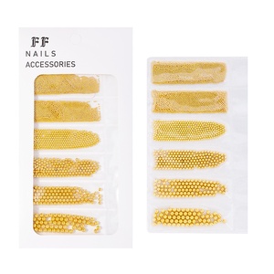 Accesorios para Decoración <span class=keywords><strong>de</strong></span> <span class=keywords><strong>Uñas</strong></span>, Cuentas Metálicas 3D Doradas y Plateadas <span class=keywords><strong>de</strong></span> 8mm, Decoraciones para Esmalte <span class=keywords><strong>de</strong></span> <span class=keywords><strong>Uñas</strong></span>, Surtido <span class=keywords><strong>de</strong></span> 6 Tamaños, Suministros para <span class=keywords><strong>Uñas</strong></span> - Product Image 4