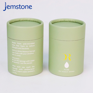 100% reciclado Biodegradable fábrica al por mayor papel de cartón KRAFT puede tubo de embalaje de papel de regalo - Product Image 1