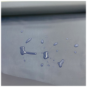 Polyester taffetas PVC enduit <span class=keywords><strong>pas</strong></span> <span class=keywords><strong>cher</strong></span> imperméable tissu Oxford tissu matériel vêtements de pluie manteau de pluie veste - Product Image 4