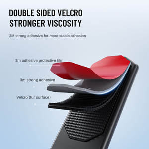 ยูนิเวอร์แซล 360 °   ที่วางโทรศัพท์แบบหมุนได้ - ที่ยึดติดกับคอนโซลรถยนต์และโต๊ะทำงานด้วยกาวเหนียวพิเศษสำหรับโทรศัพท์ทุกรุ่น ขนาด 6.5-10.5 ซม. ปรับได้ - Product Image 5