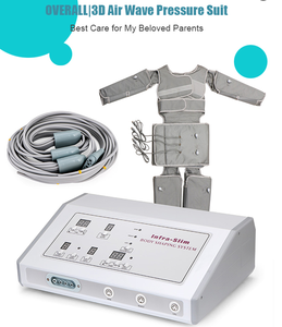 Prenda de terapia con cojín de aire que utiliza presión rodante y compresiva para masajear los músculos, relajar y aliviar la fatiga. - Product Image 2