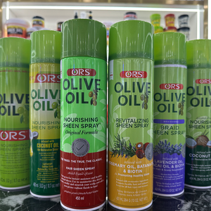 Spray Nourrissant à l'Huile d'Olive pour Cheveux Brillants, Hydratant et Lustrant pour Tresses, Boucles et Cheveux Naturels Texturés – Vente en Gros, Marque Privée - Product Image 1