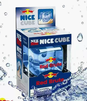 Balle anti-stress souple en forme de boisson, idéale comme cadeau d'événement ou pour les fêtes, jouet sensoriel en forme de cube pour soulager le stress