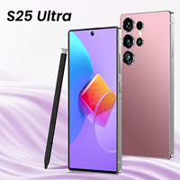 Smartphone 5G S25 Ultra de haute qualité, 16 Go de RAM, écran HD 7,3 pouces, Android 14, double SIM, téléphone portable pour le divertissement et le streaming vidéo