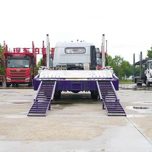 Hot Sale Dongfeng 4x2 Double Deck Car Carrier Truck 2 Seats Auto Vehicle Transport Truck - Product Image 6