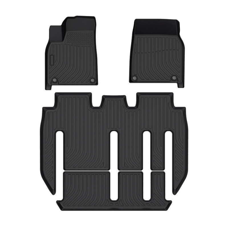 Tapis de sol de voiture pour Tesla Model X 7 seater 2022-2023