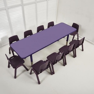 Plateau de table en plastique durable pour maternelle  Mobilier scolaire sécurisé pour enfants avec dimensions personnalisables - Product Image 5