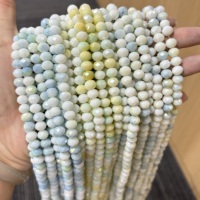 Perles de cristal en gros, macaron pastel bicolore, facettées, rondelles 8/10 mm, pour la fabrication de bijoux DIY, bracelets et colliers