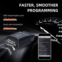 Vgate VLinker MS pour scanner de diagnostic automobile OBDII, prend en charge 12V ou 24V et est certifié Apple MFi