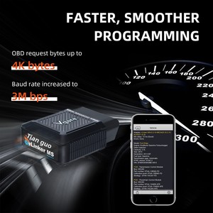 Vgate VLinker MS pour <span class=keywords><strong>scanner</strong></span> de diagnostic automobile OBDII, prend en charge 12V ou 24V et est certifié <span class=keywords><strong>Apple</strong></span> MFi - Product Image 4