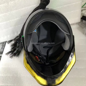 <span class=keywords><strong>Casco</strong></span> de Motocicleta Yautja de FRP GRP, Elegante <span class=keywords><strong>Casco</strong></span> Integral para Motocicleta, Cascos para Exteriores, Genial <span class=keywords><strong>Casco</strong></span> de <span class=keywords><strong>Alien</strong></span> Yautja - Product Image 2