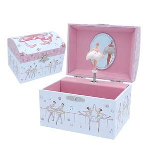 Elegante Caja <span class=keywords><strong>de</strong></span> Joyería Musical con Forma <span class=keywords><strong>de</strong></span> Zapatillas <span class=keywords><strong>de</strong></span> Ballet <span class=keywords><strong>de</strong></span> Jakos Factory - Regalo Perfecto para <span class=keywords><strong>Cumpleaños</strong></span>, Navidad y Festividades <span class=keywords><strong>de</strong></span> Niñas - Product Image 1