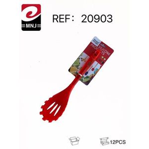 Silicone Slotted Spoon Red 20903 Kitchen Utensil - Product Image 3