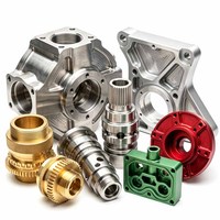 Servicio de Mecanizado CNC Personalizado, Componentes CNC Complejos Fresados, Fabricación de Kits de Alta Calidad en Aluminio y Titanio