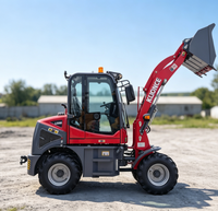 Chargeuse sur pneus compacte 25KW LC908 avec hauteur de déchargement de 2300 mm, structure compacte pour l'agriculture, les entrepôts et les chantiers de construction