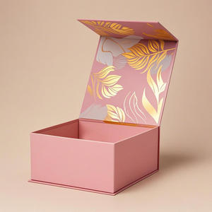 Nuova Scatola di Carta Pieghevole Riciclabile <span class=keywords><strong>per</strong></span> Imballaggio di Vestiti e Scarpe, Scatola Regalo Rigida in Cartone con Logo Personalizzato e Chiusura Magnetica - Product Image 1