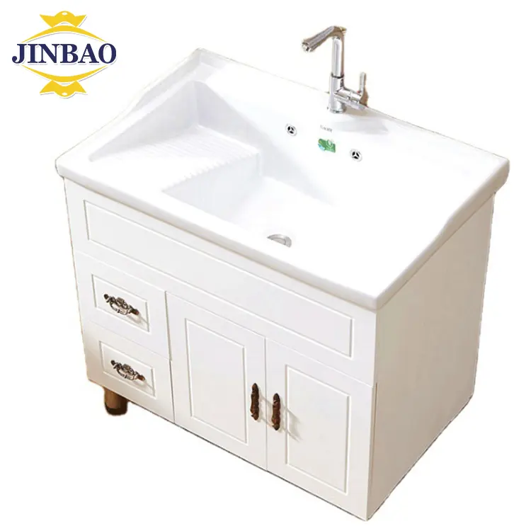JINBAO אש התנגדות פלסטיק pvc אמבטיה לשטוף אגן ארון מטבח ארון pvc פסי קצה