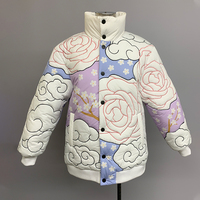 Doudoune matelassée personnalisée pour homme, manteau d'hiver de luxe pour femme avec plusieurs motifs de coutures, vêtement d'extérieur hivernal