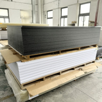 Feuille acrylique blanche de qualité supérieure de 1220x2440mm Feuilles de polystyrène blanc pour boîtes à lumière coupées à la taille