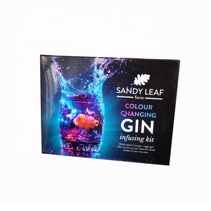 Wholesale for retail shop print colorful custom plantable seed paper packaging box with logo