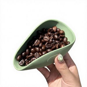 จานชั่งน้ำหนักเมล็ดกาแฟแบบมีหน้าจอแสดงผล สำหรับขายดีที่สุด ทำจากซิลิโคนเกรดอาหาร ใช้สำหรับตวงผงกาแฟ ชา และอุปกรณ์เสริมสำหรับกาแฟ - Product Image 1