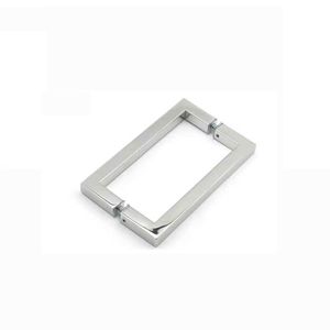 Manija Empotrada de Acero Inoxidable para Puerta Doble de Vidrio, Diseño Moderno y Resistente, Fácil de Instalar, para Villas Comerciales - Product Image 4