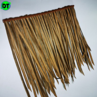 Conception moderne Palapa artificielle d'aspect naturel Tuiles de toit en chaume synthétique populaires pour les villas, les maisons et les cabanes