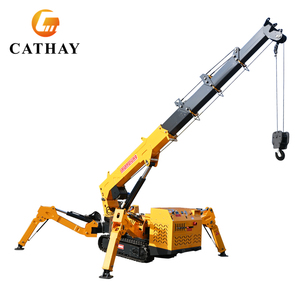 Minigrúa Araña Móvil de 3, 5 y 8 Toneladas, Elevador Eléctrico/Diésel con Canasta para Personal, Altura de Trabajo de 10.8m y 15m - Product Image 3