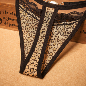 Delle donne A Vita Bassa Una Stringa Vita Molto Caldo Sexy <span class=keywords><strong>Della</strong></span> Stampa Del Leopardo Perizoma per le Ragazze - Product Image 5