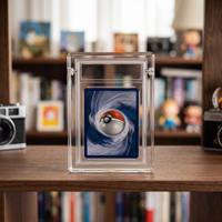 Support de Présentation pour Cartes Pokémon et Cartes de Sport Gradées en Acrylique (35PT, 55PT) – Étui de Protection Ultrasonique