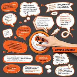 Gadget sonore avec 101 blagues <span class=keywords><strong>de</strong></span> papa aléatoires soulagement du stress <span class=keywords><strong>et</strong></span> booster d'<span class=keywords><strong>humeur</strong></span> drôle nouveauté Gag Gadget cadeau sonore - Product Image 3