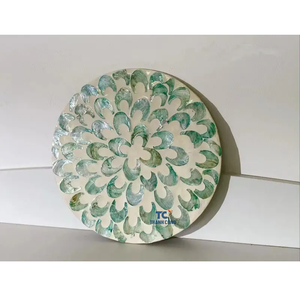 Hot Selling Boho <b>Placemat</b> Mother of Pearl <b>Placemat</b> Round Shape Accessories Kitchen From Thanh Cong Handicraft - Product Image 6