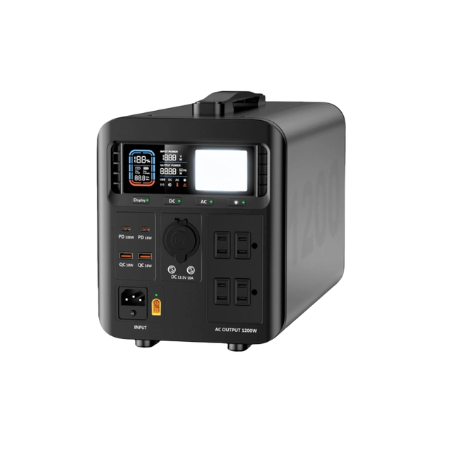 Fast Charging Portable Power Station Generators Lifepo4 700w 1000W 3000W 5000W Solar Mobile Power Station for Home Outdoor