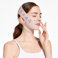 Ceinture de levage du visage Bandage Anti-rides Face Band V Line Lifting Mentonnière Chin Up Patch Double Menton Réducteur