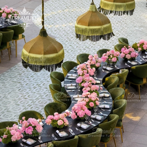 เก้าอี้ข้างหุ้มกำมะหยี่สไตล์นอร์ดิกสมัยใหม่สำหรับโรงแรม ร้านอาหารมิชลิน วิลล่า และห้องนั่งเล่น - Product Image 4