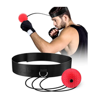 Balle de boxe interactive OEM en gros avec sangle réglable pour entraînement, équipement MMA et entraînement de réflexes