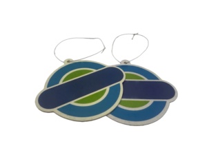 Désodorisants de voiture en papier parfumé personnalisés, longue durée, formes découpées sur mesure avec votre LOGO - Product Image 3