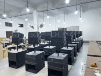 Sistema de Sonido Sandy Audio Mx 2.1 Line Array, Conjunto de Altavoces de Columna de 10 Pulgadas, Altavoces Line Array Activos Profesionales para Exteriores