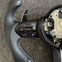 Volant en cuir noir personnalisé de la série M E F pour BMW F07 F10 F20 F22 F30 F32 F34 F36 F33 F80 F82 M3 E70 E90 E92 340i M3 M5