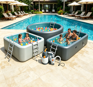 Oferta Especial, Mejor Precio, <span class=keywords><strong>Piscinas</strong></span> Elevadas, Piscina, Piscina Pequeña, Perfecta para Relajarse en el Patio Trasero y Reuniones Familiares - Product Image 1