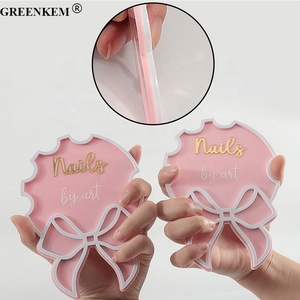 Nouveau Rose Arc Nail Photographie Props Blanc Coeur Nail Shooting Props Atmosphère Fond Décoration Nail Posing Props - Product Image 3
