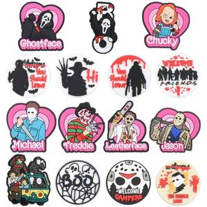 New Halloween Ghost Shoe Charms for <b>Clogs</b> DIY Accessories Soft PVC Removable Shoe Decorations - Product Image 2
