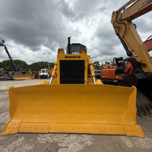 Excavadora de orugas SHANTUI SD22 usada con buenas condiciones de trabajo y pocas horas de maquinaria de construcción de segunda mano - Product Image 6