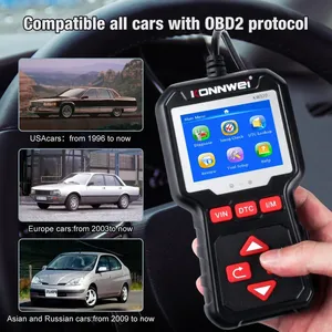 เครื่องมือ KW320รถยนต์ OBDII รหัสยานยนต์มืออาชีพ2.8 TFT 12V RTOS KW320 KW320 OBD - Product Image 5