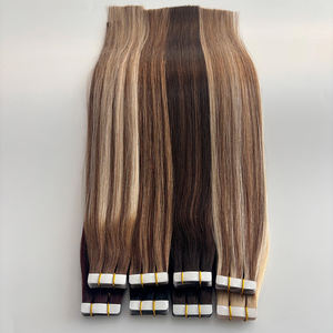 Extension Adesive Ombré Premium all'Ingrosso, Balayage a Doppio Spessore, Capelli Naturali Veri Russi Donat, Extension Adesive per Capelli - Product Image 3