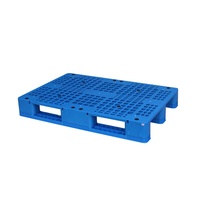 NEXARA PP Recycle Material 1200*800*160mm Grid Surface Three Runner Euro Plastic Palette for Warehouse