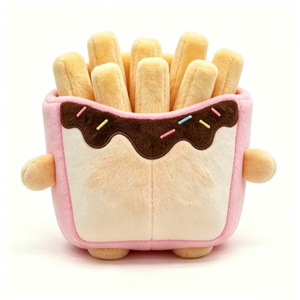 Peluche frites personnalisée, Peluche alimentaire, Peluche animal en peluche mignon en forme de nourriture, Peluche en forme de collation, Peluche alimentaire Chonky - Product Image 5