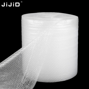 JIJID Transparent PE Double-Layer for <strong>Bubble</strong> <strong>Wrap</strong> Roll Shockproof Protective Packaging Cushioning <strong>Recyclable</strong> Waterproof - Product Image 2